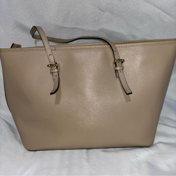 Vera Pelle Handbags - Vera Belle Structured Shopper Tote City Tote Leather Classic Womens Bag Purse